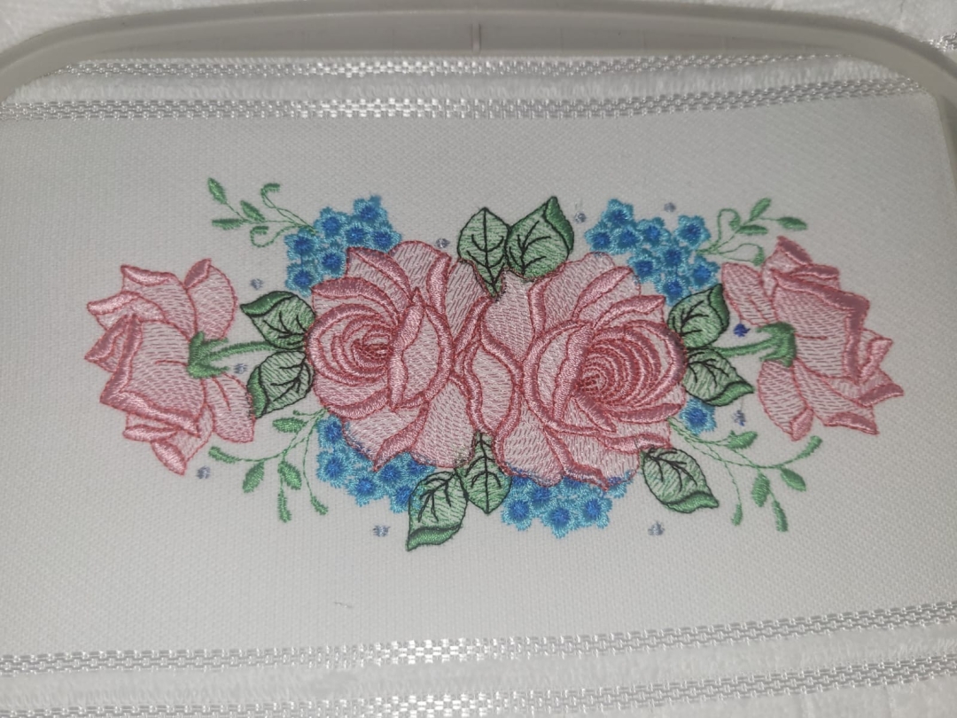 Matriz de bordado de rosas - Imagem 3