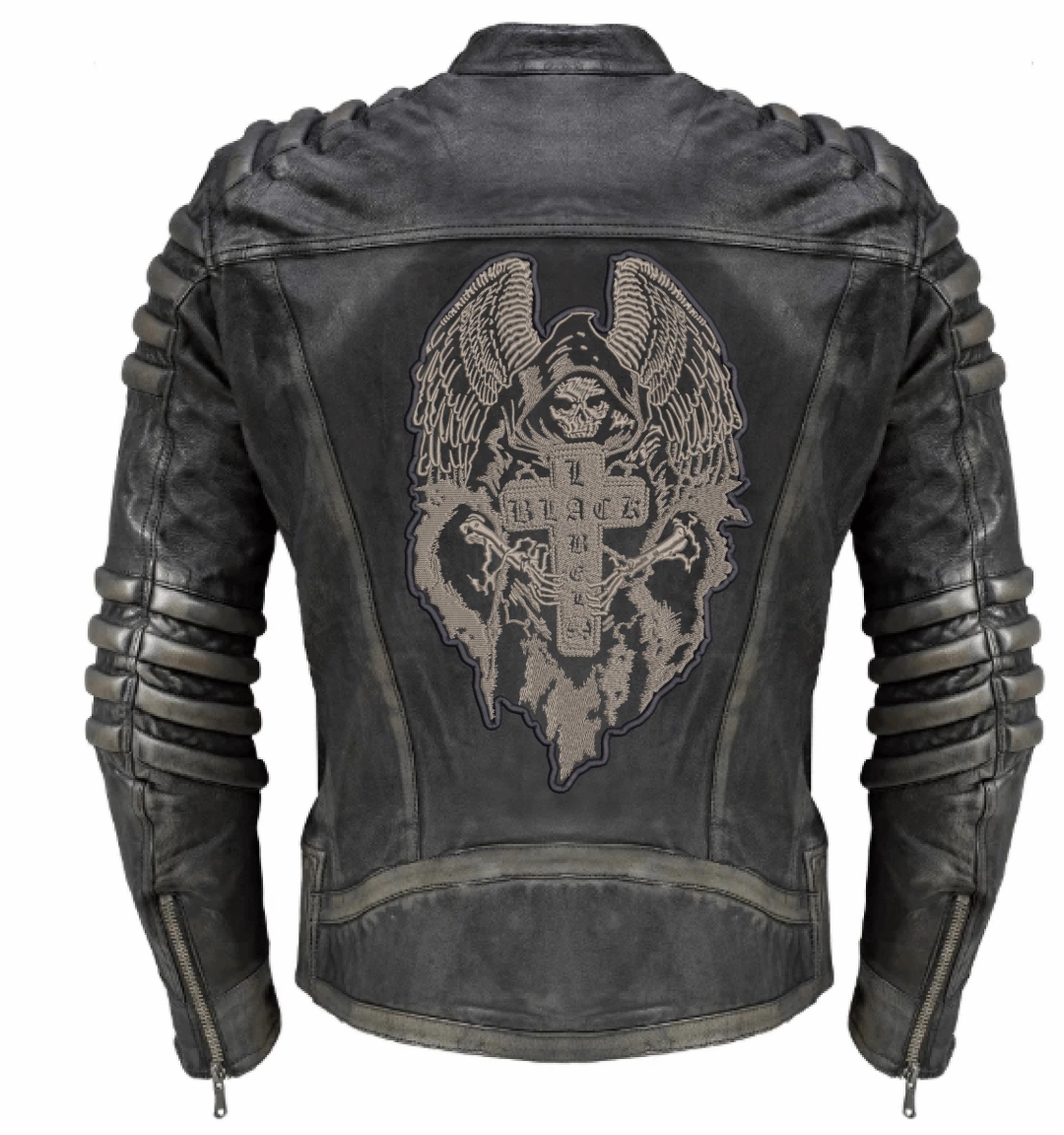 Matriz de bordado para Jaquetas de couro Black sabath - Imagem 2