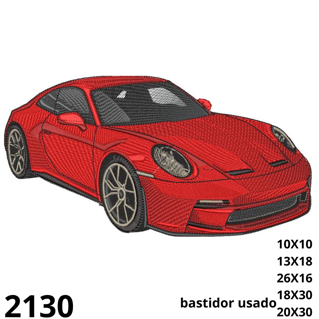 Matriz de bordado carro de luxo 2127