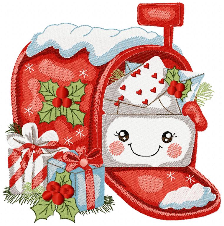 Matriz de bordado Pacotinho Natalino 010 - Imagem 4