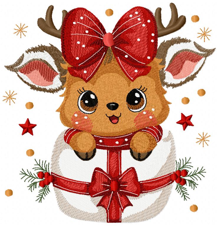 Matriz de bordado Pacotinho Natalino 011 - Imagem 5