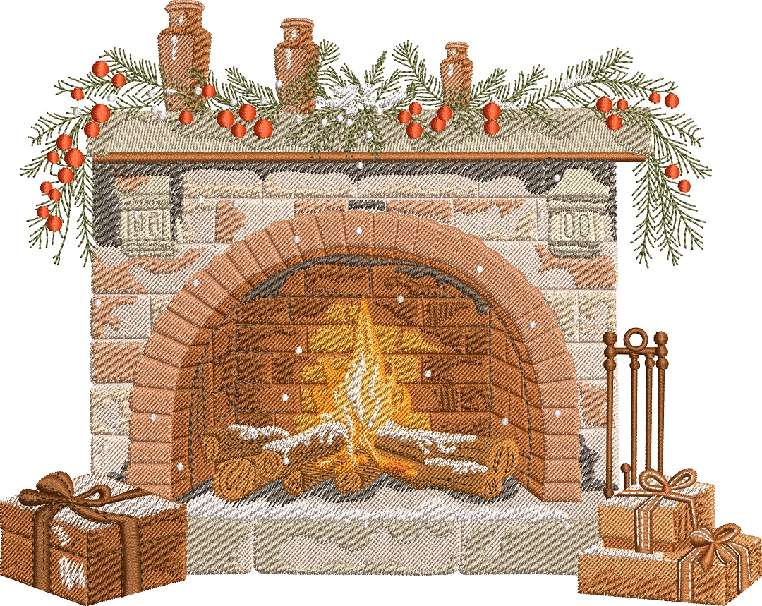 Matrizes de bordado pacote natalino 001 - Imagem 2