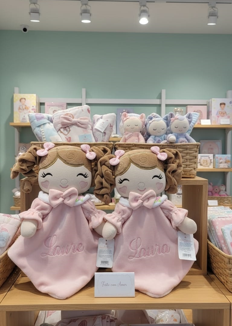 Naninha sofie + fralda com aplique 001