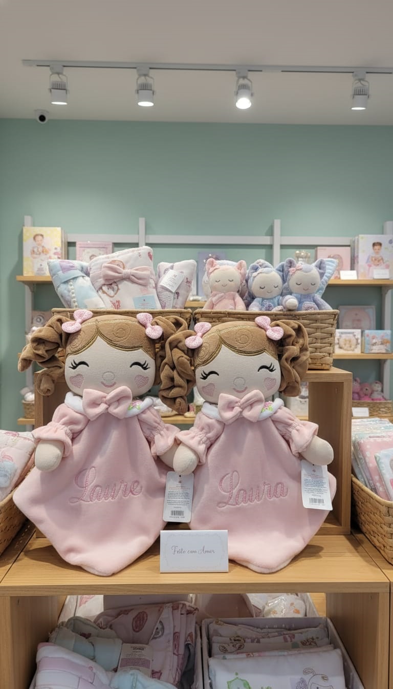 Naninha sofie + fralda com aplique 001