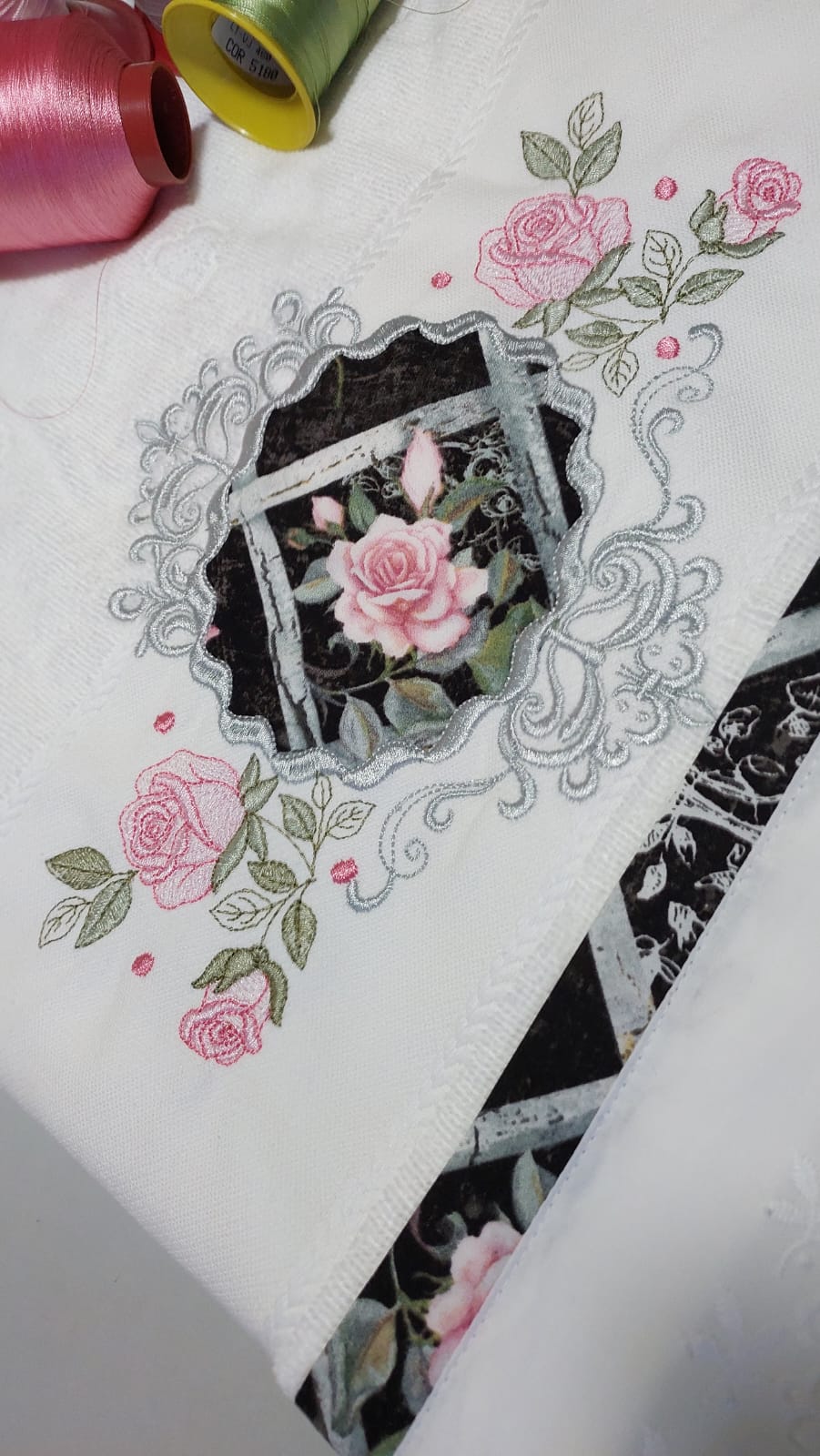 Matriz de bordado Combo 003 COM MOLDURAS E CAMAFEUS - Imagem 2