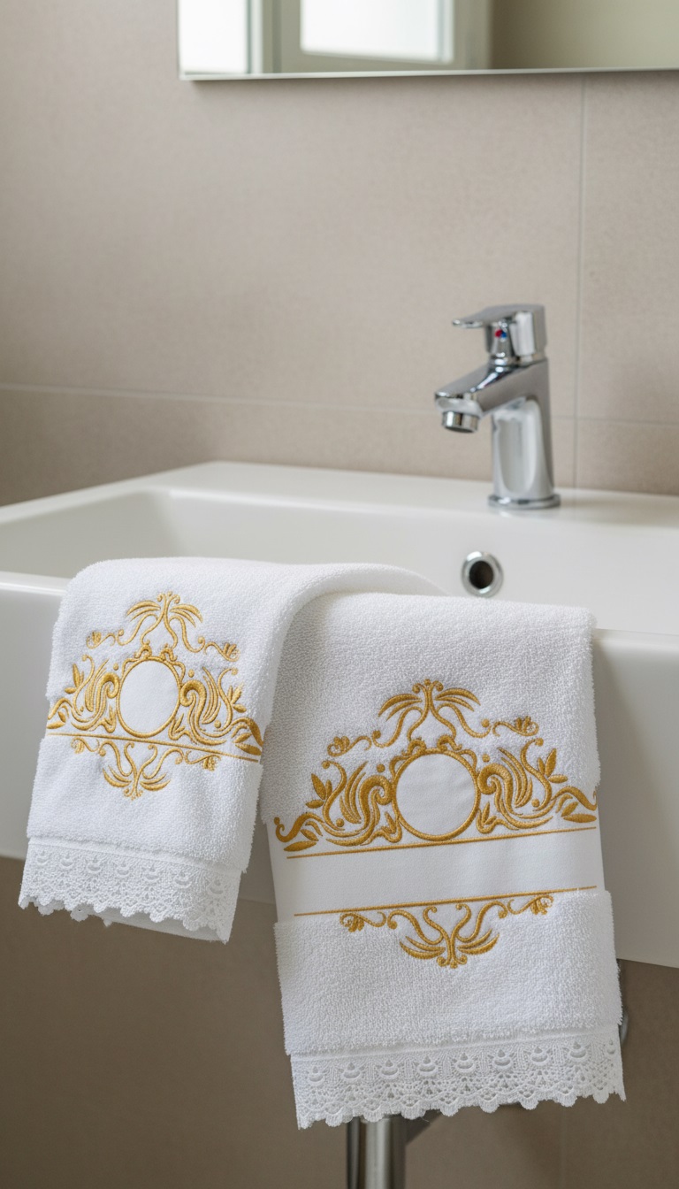 Matriz de bordado Moldura Entremeio 05 - Imagem 2