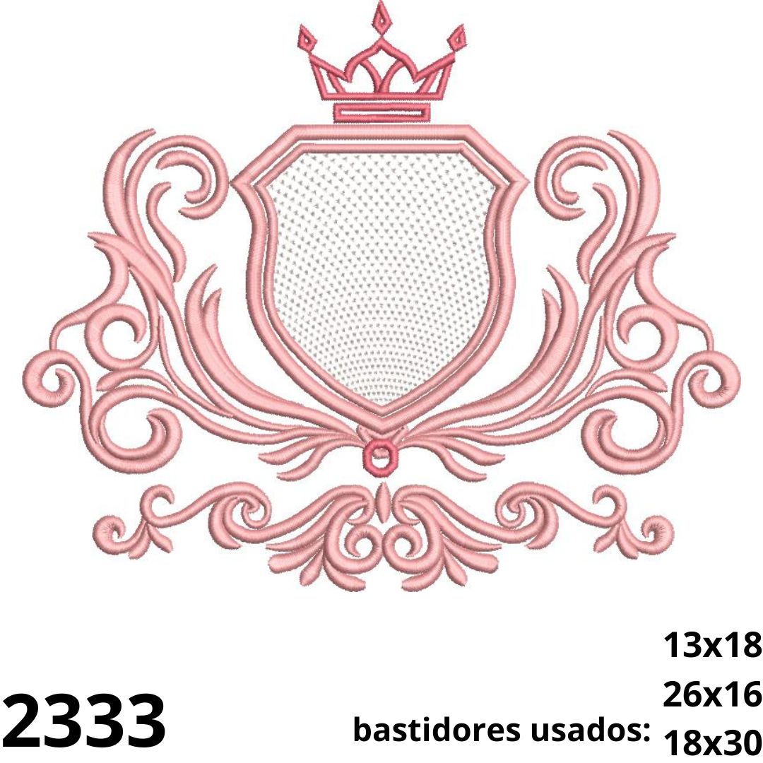 Matriz de bordado Moldura Entremeio 03