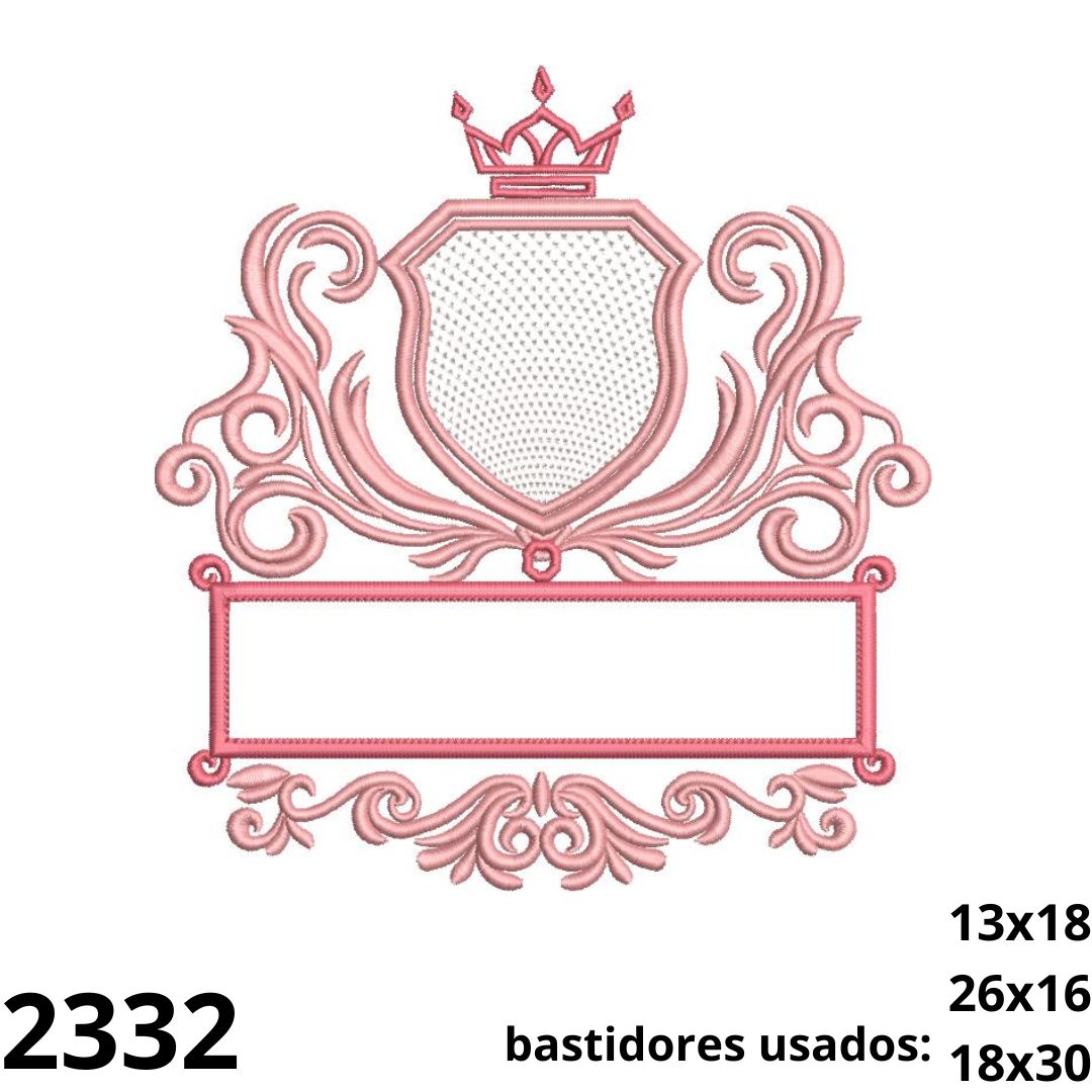Matriz de bordado Moldura Entremeio 02