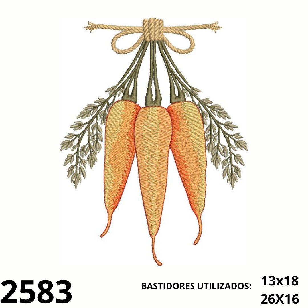 Matriz de bordado cenoura de pascoa 2026