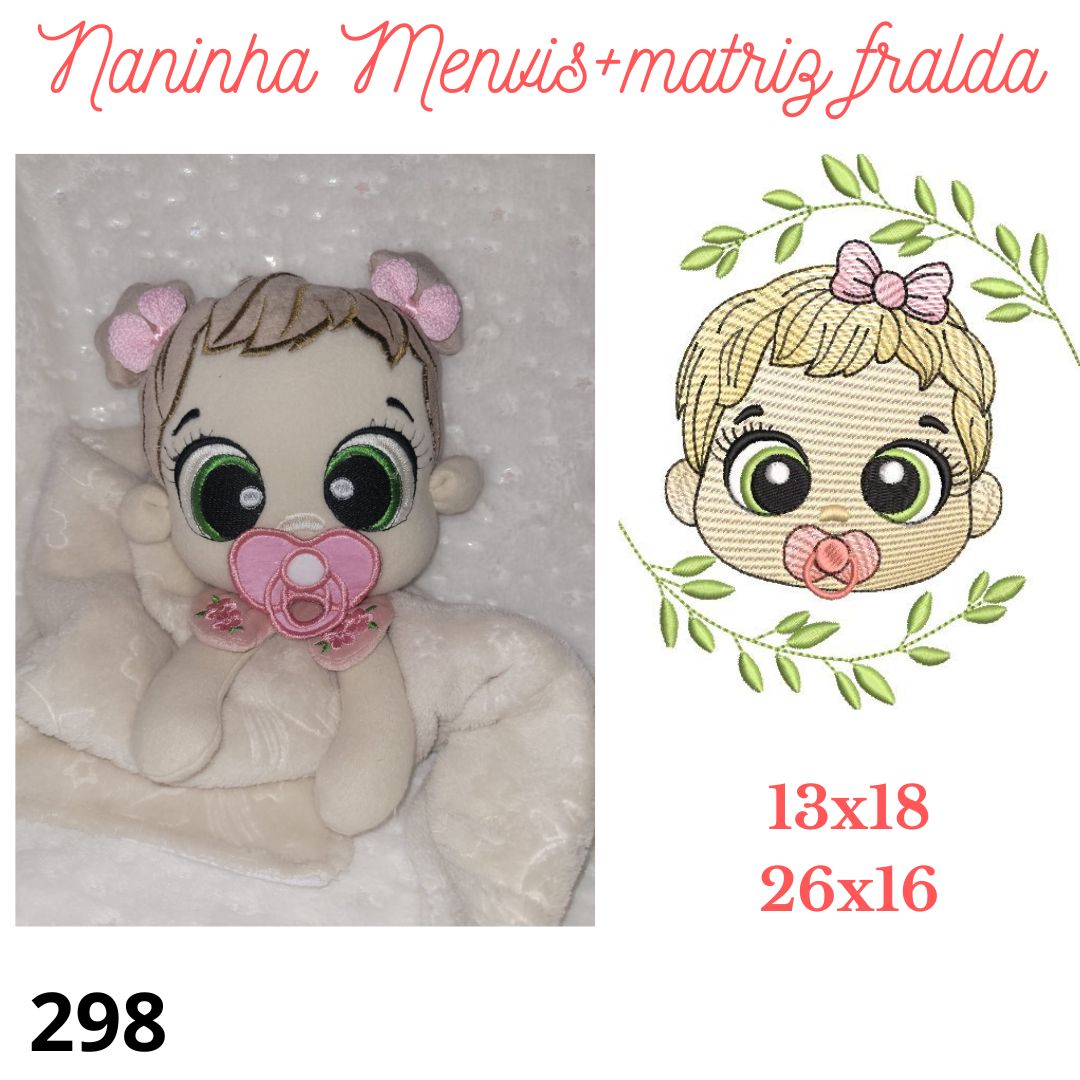 Matriz de bordado Projeto naninha